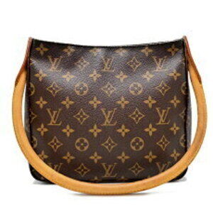 Louis Vuitton Looping Shoulder Bag Monogram Brown